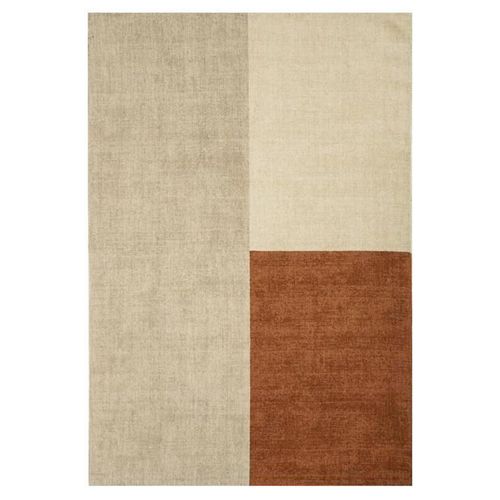 Contemporary Design Blox Rug - Copper - Sizes Available