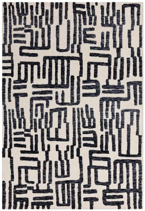 Contemporary Design Mason Rug - Script - Sizes Available