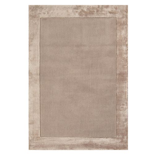 Contemporary Plain Ascot Rug - Sand - Sizes Available