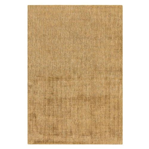 Contemporary Plain Aston Rug - Ochre - Sizes Available