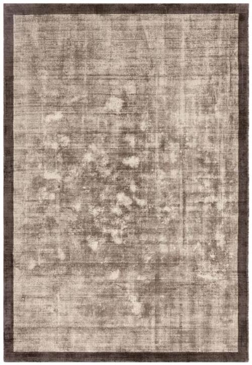 Contemporary Plain Blade Rug - Border 09 - Charcoal Moleskin - Sizes Available