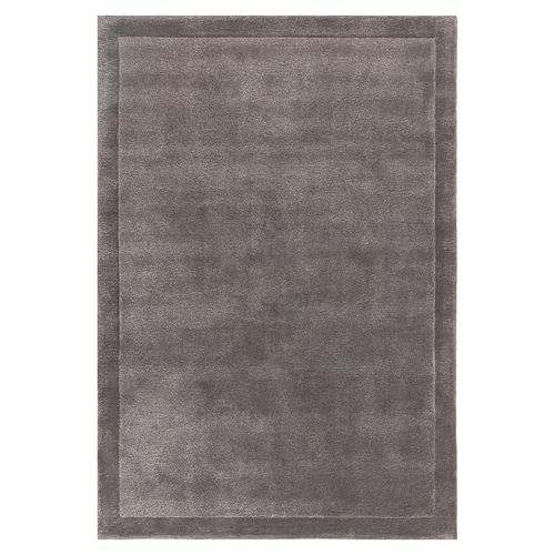 Contemporary Plain Rise Rug - Charcoal - Sizes Available