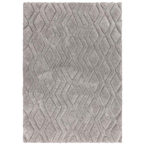 Cosy Textures Harrison Rug - Silver - Sizes Available