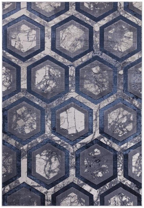 Easy Aurora Rug - Hexagon - AU19 - Sizes Available