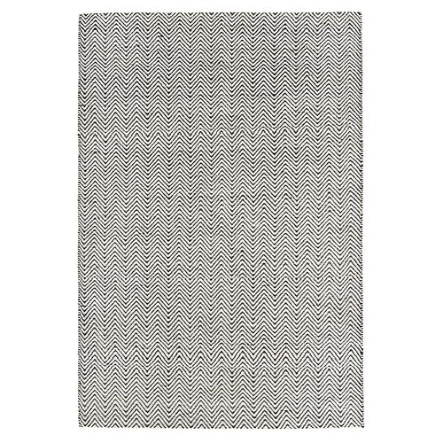 Natural Weaves Rug - Ives - Black and White - Sizes Available