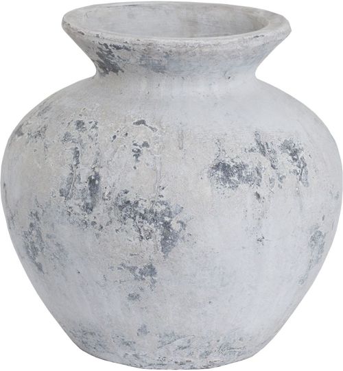 Brixton Antique White Vase