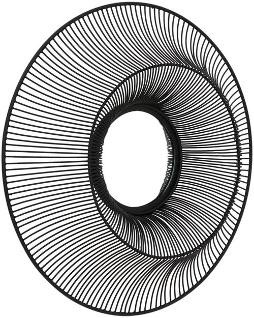 Chico Black Metal Wire Mirror