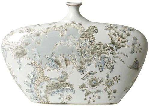 Clearance - Mindy Brownes Ellie Light Blue and White Vase (Set of 2) - FSS15584