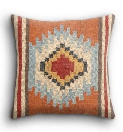 Dewas Flatweave Red Cushion