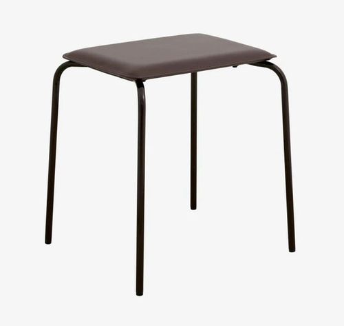 Esa Brown Metal Stool