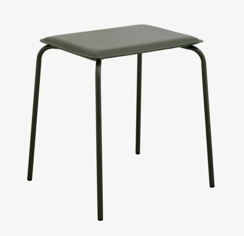 Esa Green Metal Stool