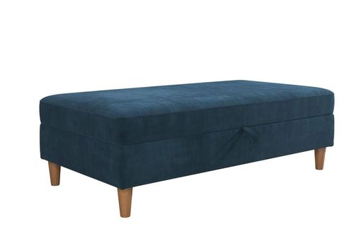 Harford Chenille Fabric Storage Ottoman Bench - 2196669UK