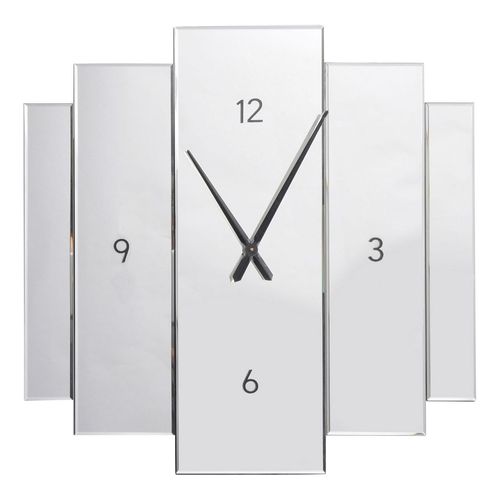 Aruna Wall Clock - Modern Mirrored