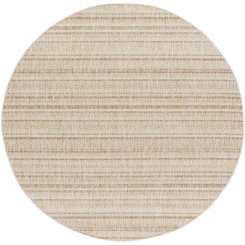 Eagean Round Rug - EAG2409 - Brown - 160cm x 160cm