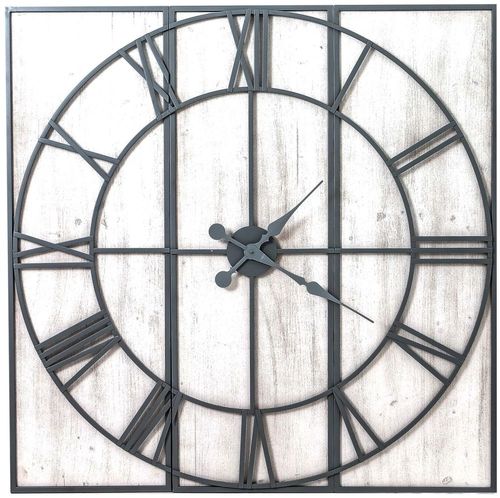 Loxton Panelled Wall Clock - 112cm x 112cm