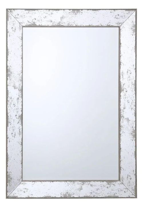 Croften Wall Mirror - Silver Tone - Rectangular - Set of 2 - 79cm x 109cm