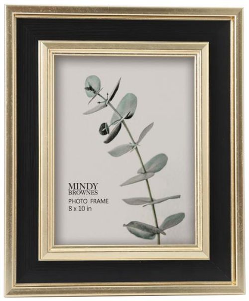 Dara Photo Frame - Gold and Black - 8 x 10 - Set of 4