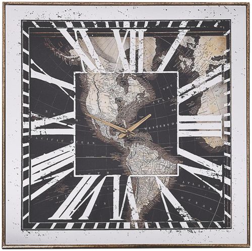 Luca Wall Clock - White and Black