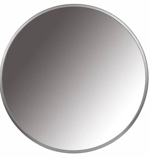 Lucas Wall Mirror - Silver - Round - Dia 76cm