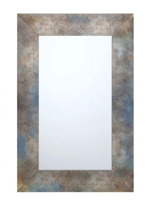 Zuri Wall Mirror - Blue - Rectangular - 120cm x 80cm