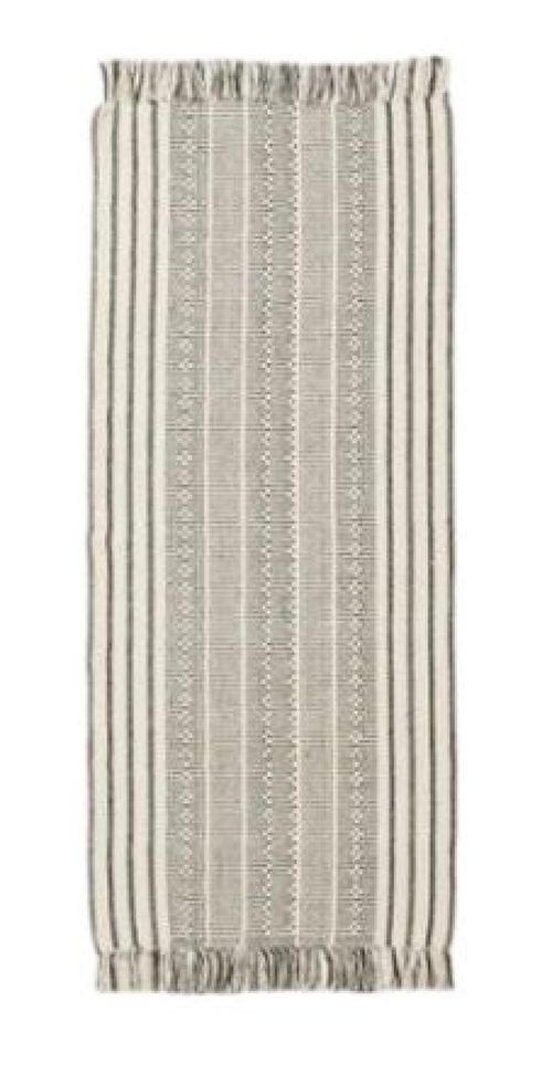 Alice Black Rug - 160cm x 70cm (Set of 4)