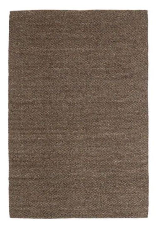 Fia Brown Wool Rug - 290cm x 200cm