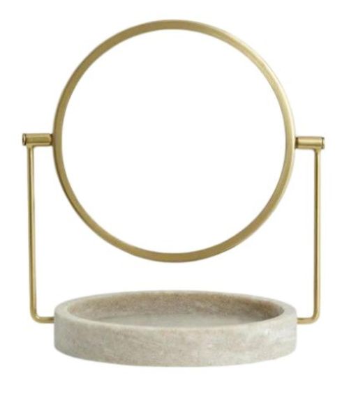 Haja Gold Metal Mirror