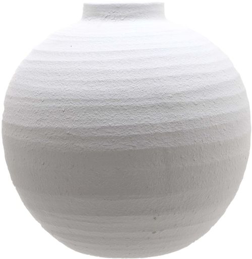 Southall Large Matt White Ceramic Vase