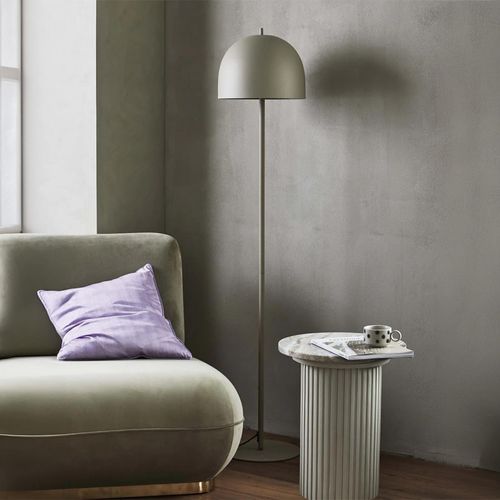 Glow Floor Lamp - Matt Beige - Metal