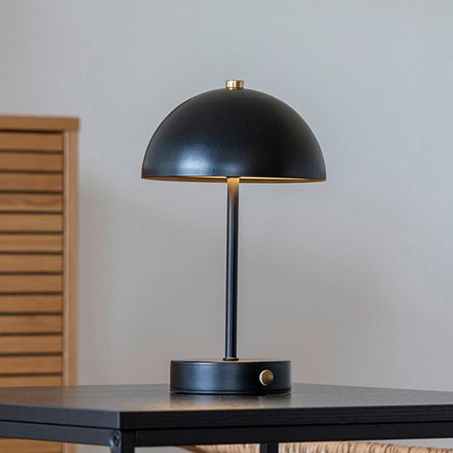 Holt Table Lamp - Black Metal