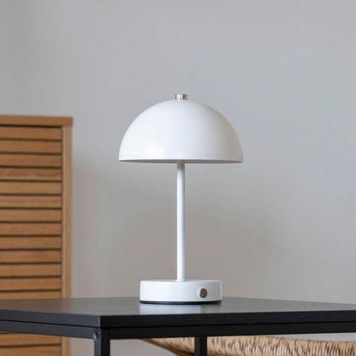 Holt Table Lamp - White Metal