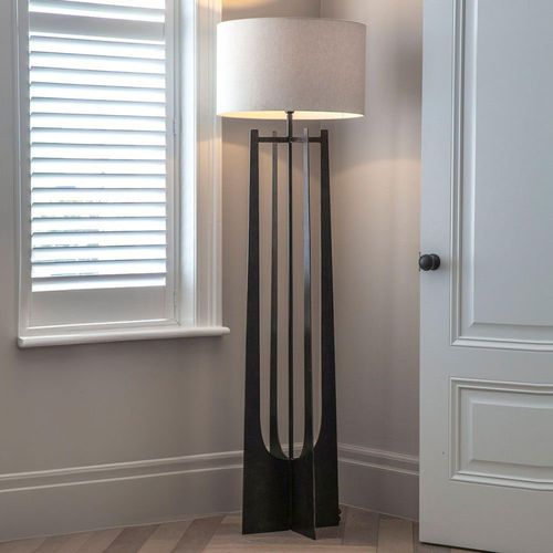 Glenthorpe Floor Lamp - Bronze Metal
