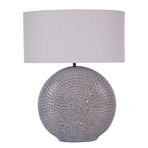 Lugo Table Lamp - Grey Ceramic