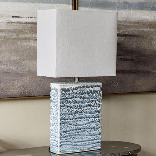 Sereno Table Lamp - Off White Ceramic