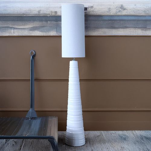Tivoli Floor Lamp - White Ceramic - Tall