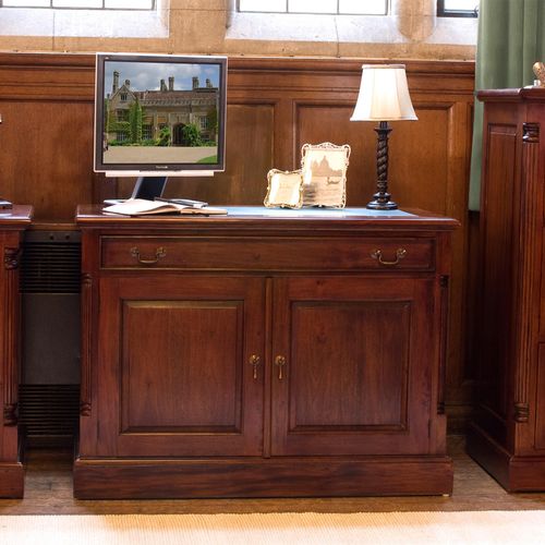 Luton Mahogany Home Office Desk