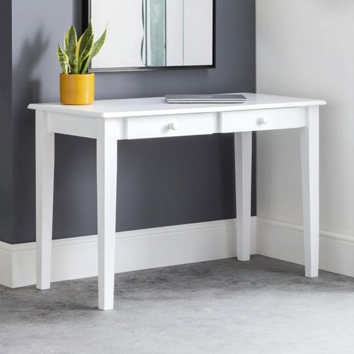 Carrington Desk - 2 Drawer - White