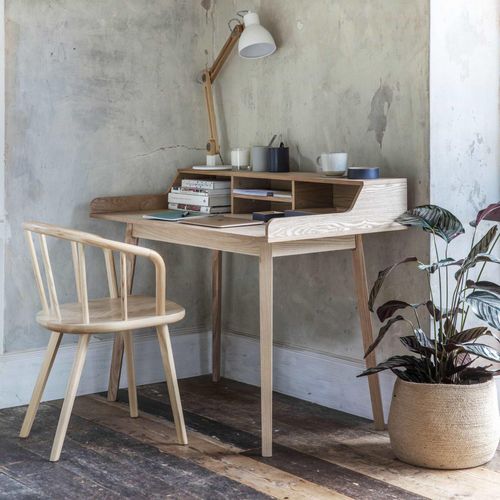 Ashwicke Desk with Storage Natural