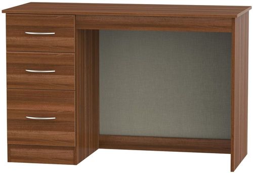 Avon Walnut Effect 3 Drawer Desk