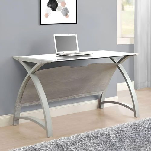 Curve Laptop Table - Grey - 1300LT - PC201