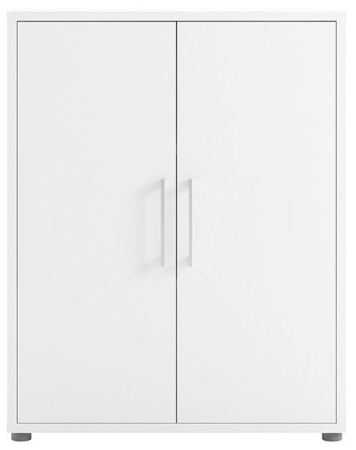Prima White 2 Door Filing Cabinet