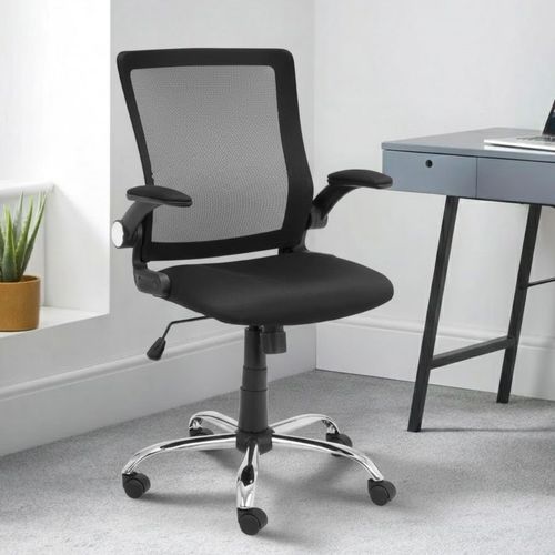 Imola Office Chair - Black Fabric