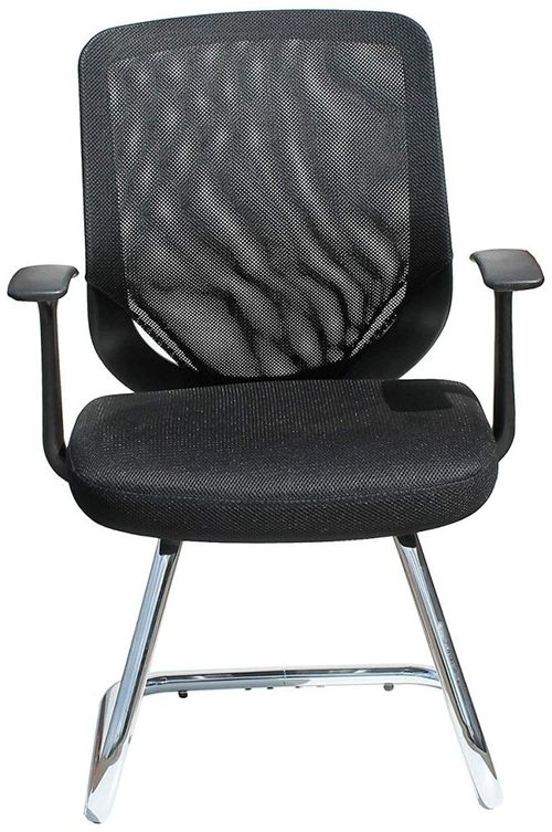 Atlantic Mesh Back Visitor Chair - Black - AOC9201-V-BLK