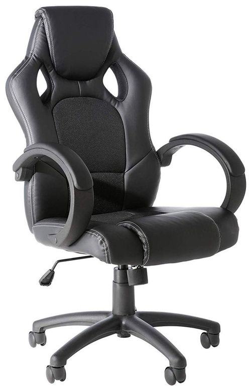 Delta Leather Gaming Executive Chair - AOC5006BLK