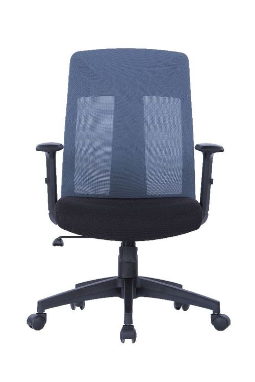Leake Grey Mesh Operator Chair With Arms - AOC1705GRY