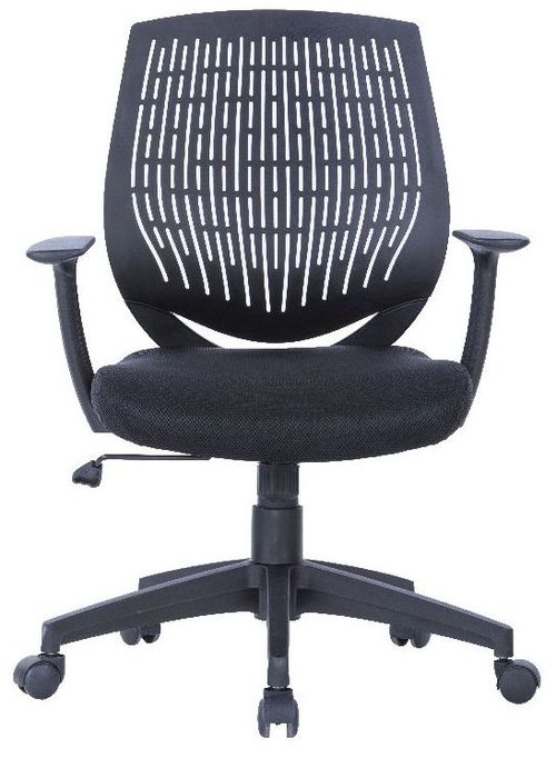 Meigs Black Task Operator Chair With Arms - AOC5460BLK