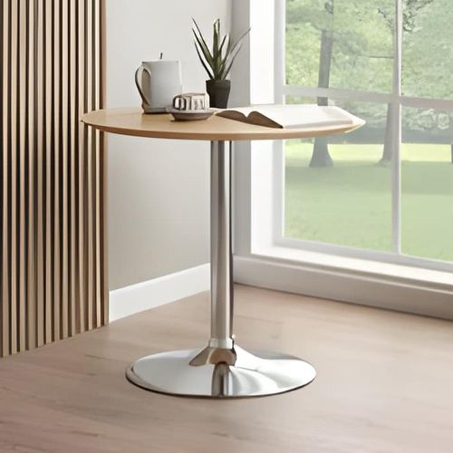 Ibiza Cafe Table - Round - Oak
