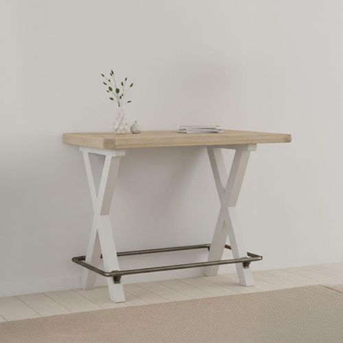 Salcombe Bar Table - Grey Oak