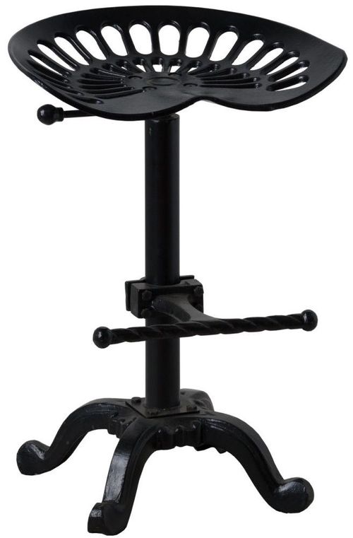 2 x Adjustable Tractor Seat Barstool