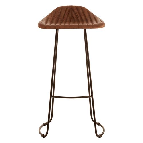Buffalo Barstool - Set of 2 - Brown - Leather